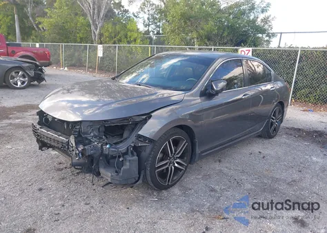 2016 Honda Accord Sport from USA, damaged, VIN 1HGCR2F55GA164772